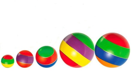 Купить Мячи резиновые (комплект из 5 мячей различного диаметра) в Черепанове 