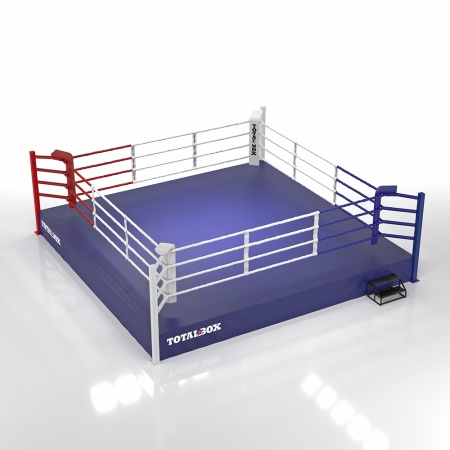 Купить Ринг боксерский Totalbox на помосте 0,5 м, 7х7м, 6х6м. в Черепанове 