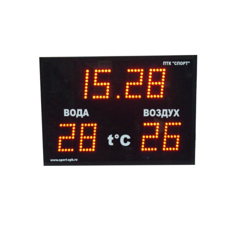 Купить Часы-термометр СТ1.13-2t для бассейна в Черепанове 