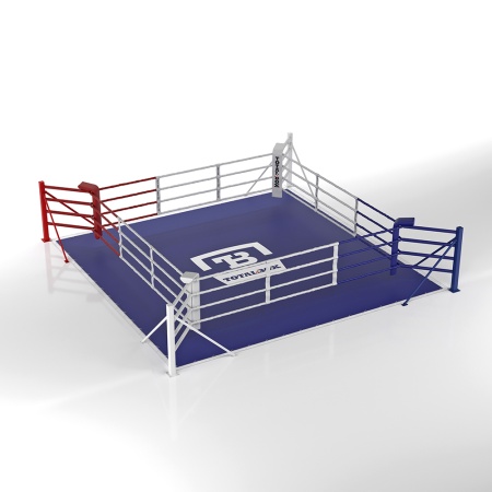 Купить Ринг боксерский напольный Totalbox на упорах 5х5м в Черепанове 