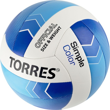 Купить Мяч волейбольный Torres Simple Color любительский р.5 в Черепанове 